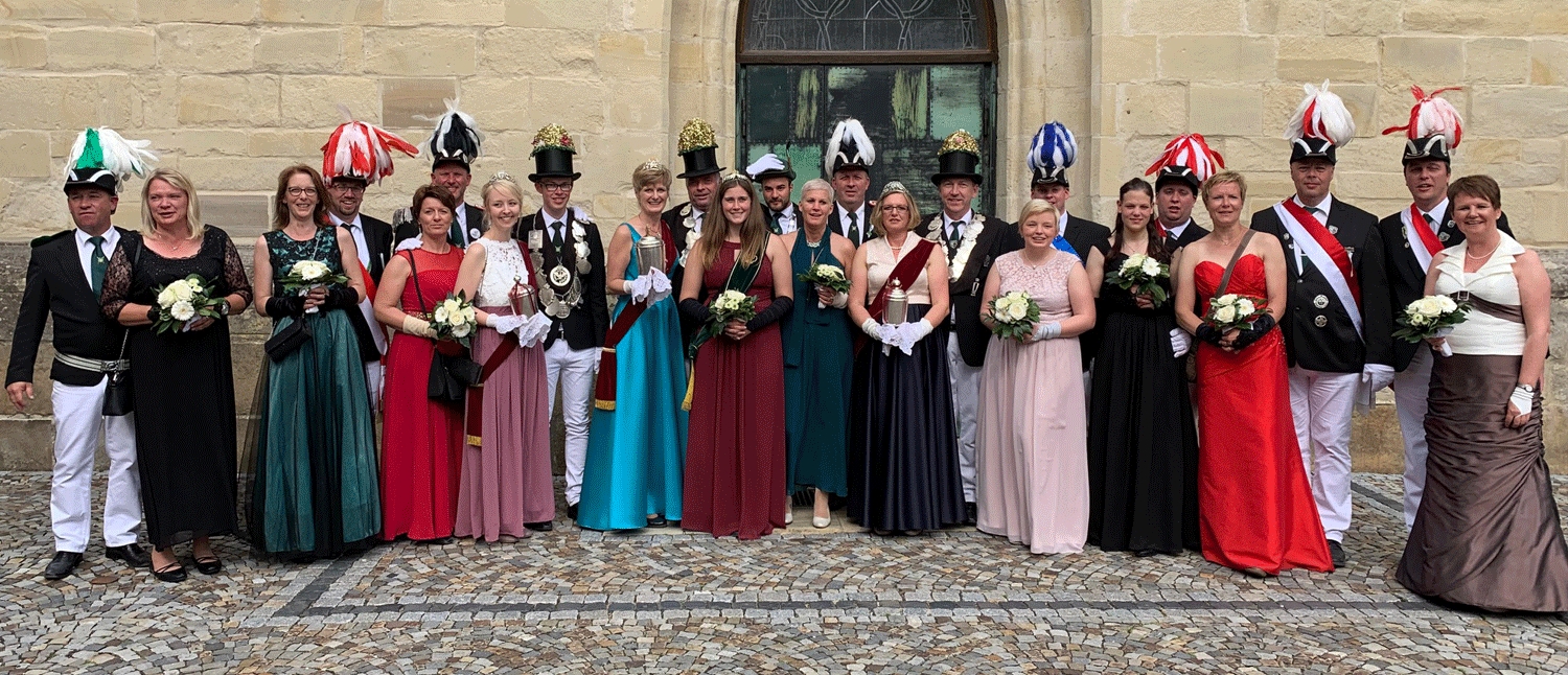 Militärischer Vorstand mit Frauen